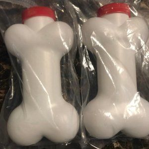 Dog bone water bottles